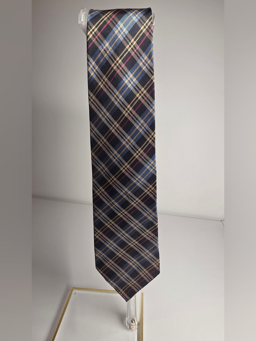 Good Fellow Plaid Silk Tie